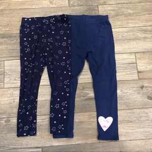 Peppa Pig dark blue leggings